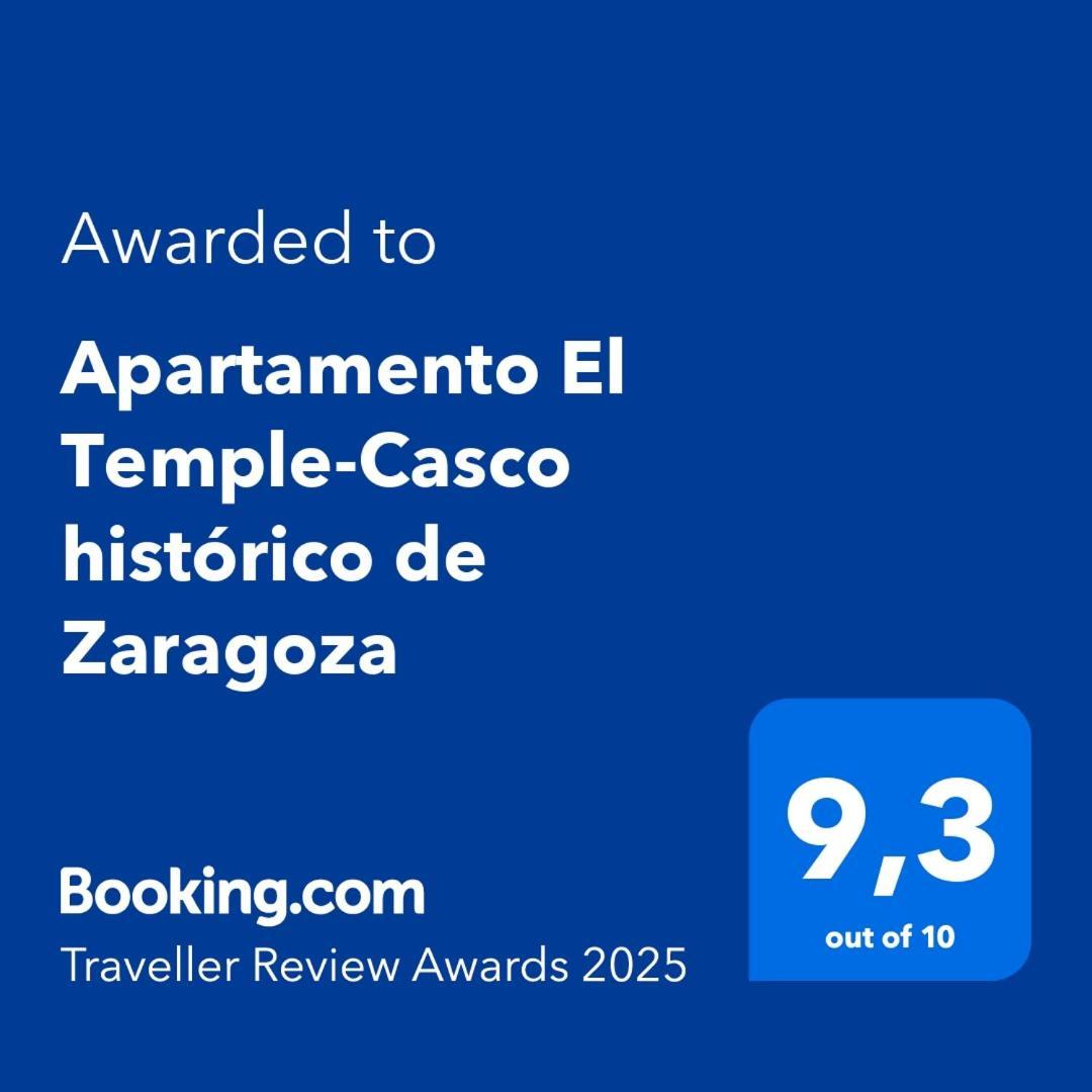 Apartamento El temple-Casco histórico de Zaragoza Saragoça Exterior foto